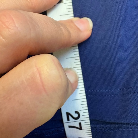 Pennington's royal blue short sleeve casual plus size 3X women's blouse top - Picture 7 of 7